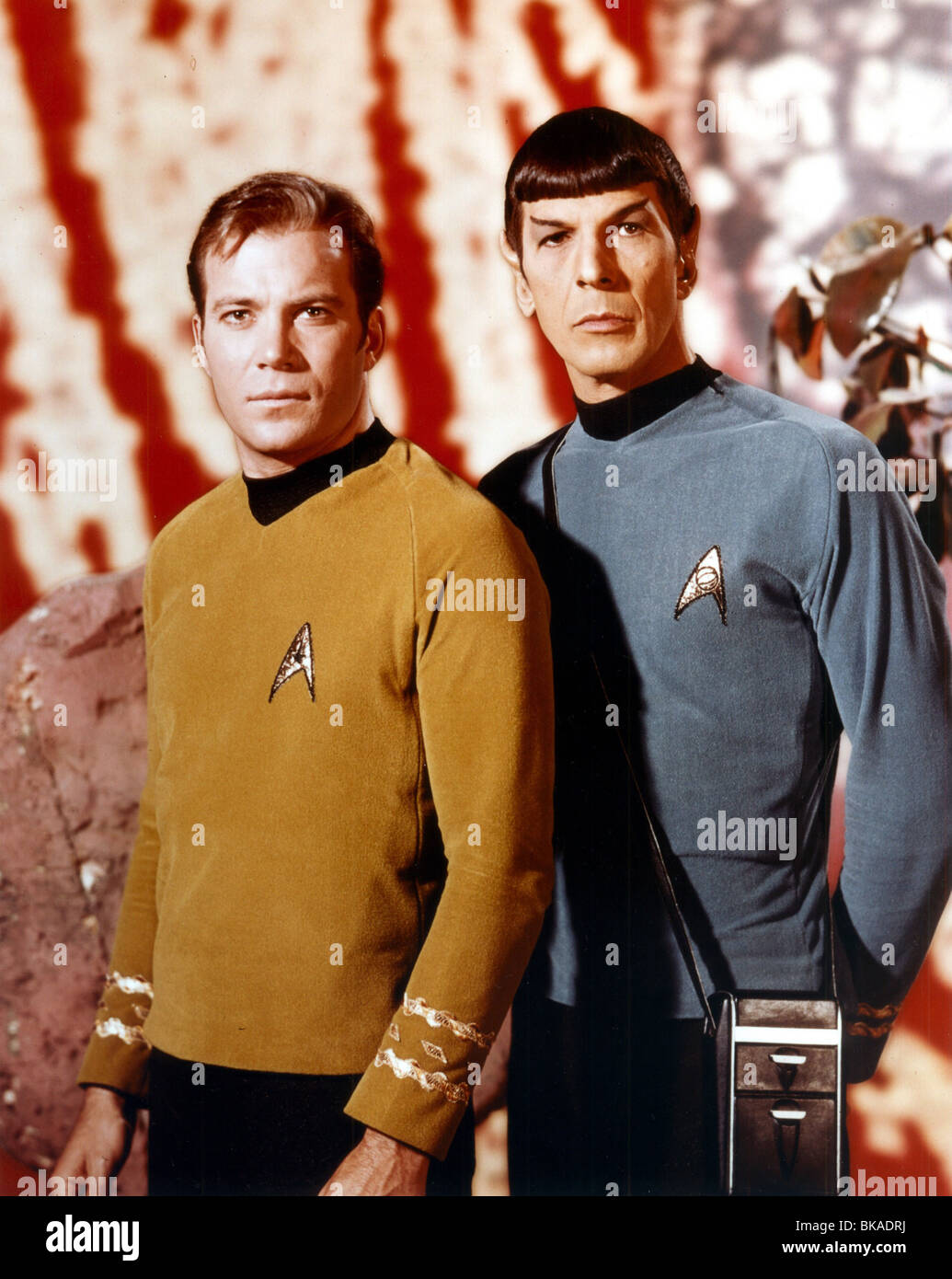 Star Trek-Baujahr: 1966 - [TV-Serie 1966-1969] USA erstellt von Gene Roddenberry William Shatner, Leonard Nimoy Stockfoto