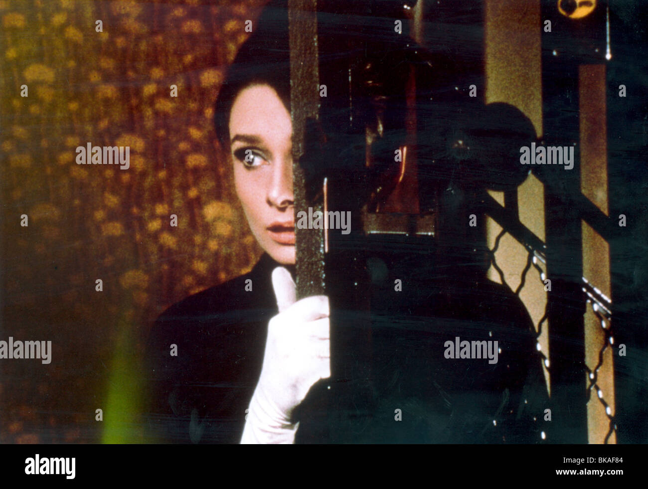 SCHARADE-1963 AUDREY HEPBURN Stockfoto