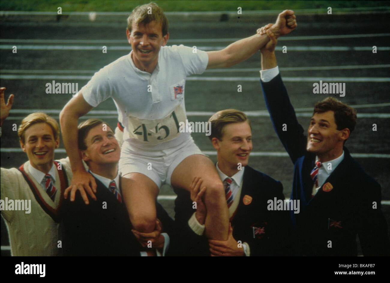 Chariots Of Fire 1981 Nigel Havers Nick Farrell Ian Charleson Daniel Gerroll Ben Cross Chf 097 Stockfotografie Alamy