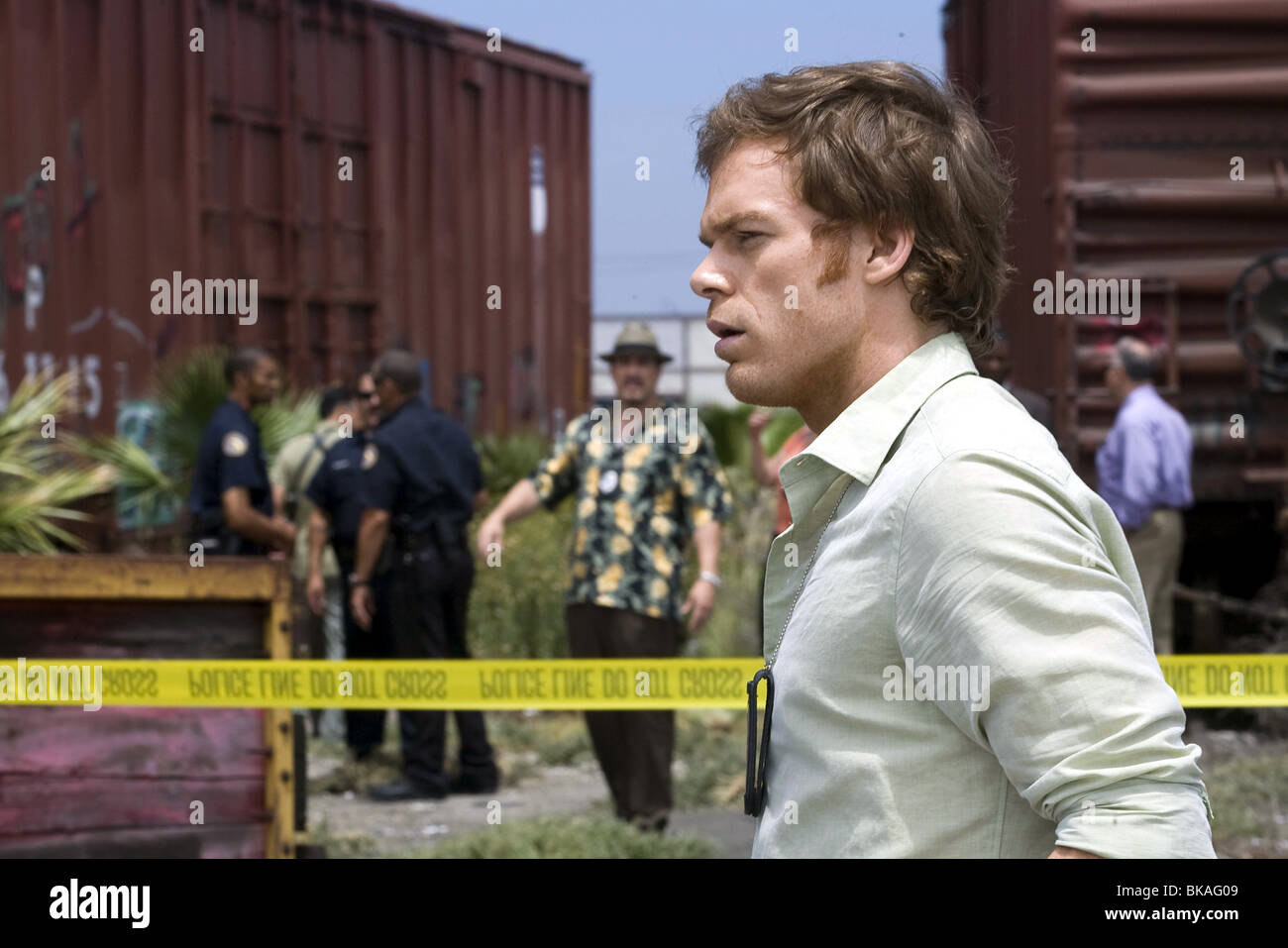 Dexter TV Serie 2006 -??? -USA 2007 - Staffel 2, Episode 6 - Dex, Lügen und Video-Regisseur: Nick Gomez Michael C Hall Stockfoto