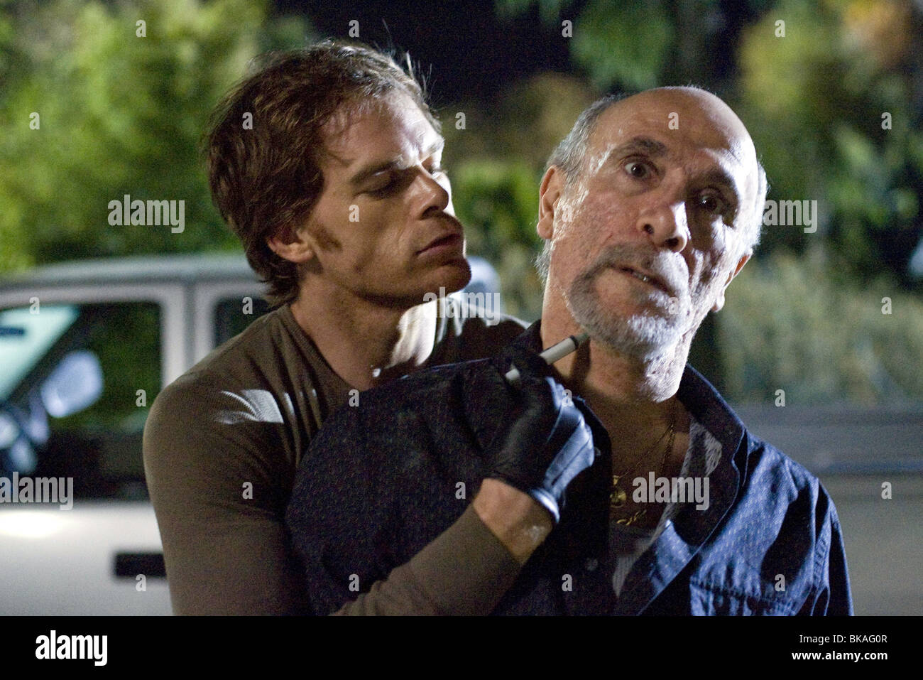 Dexter TV Serie 2006 -??? -USA 2007 - Staffel 2, Episode 8 - Morgen kommt Regisseur Keith Gordon Michael C. Hall, Tony Stockfoto