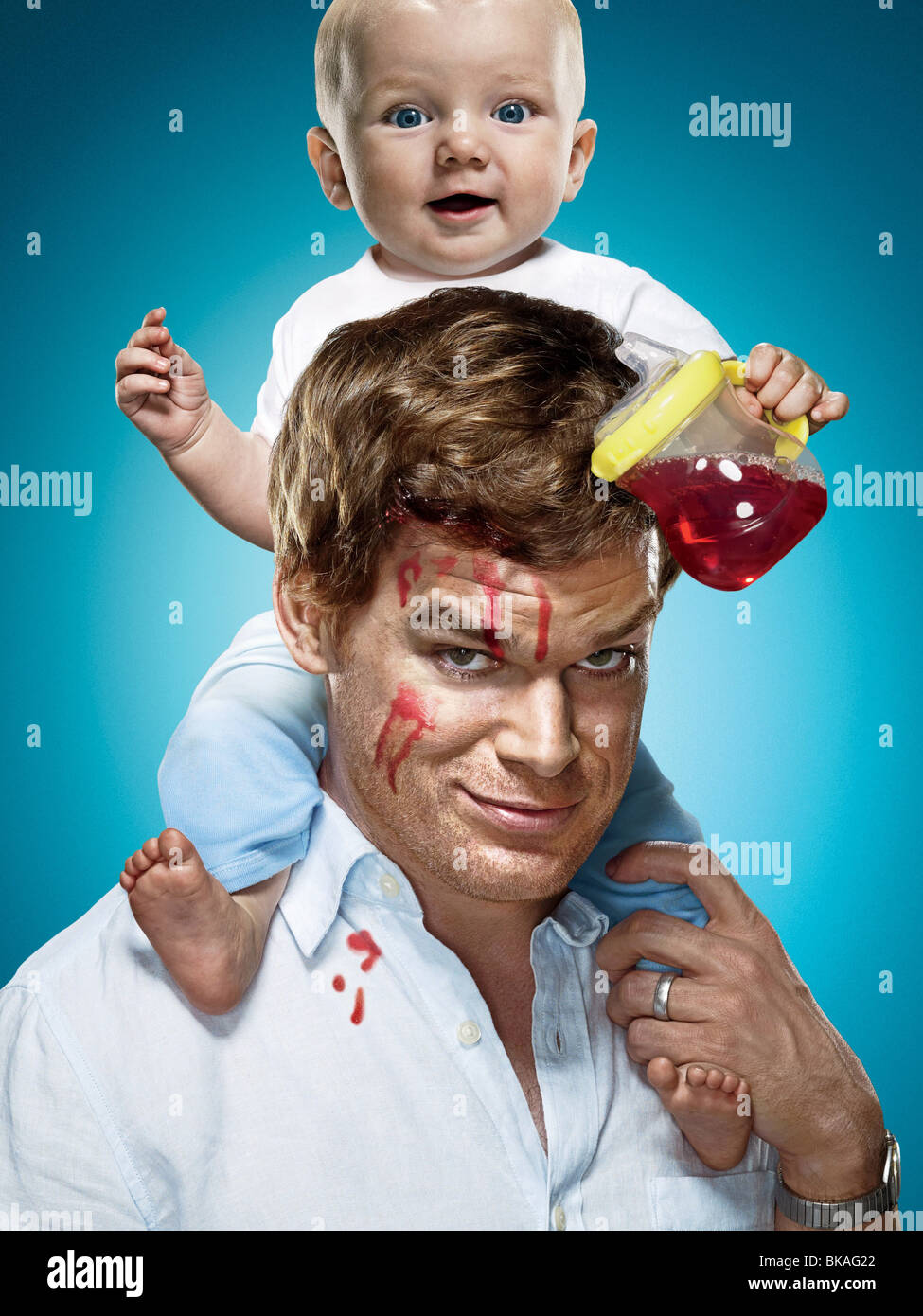 Dexter TV Serie 2006 -??? -USA 2009 - Staffel 4 Michael C. Hall Poster (kreditlosen) Stockfoto