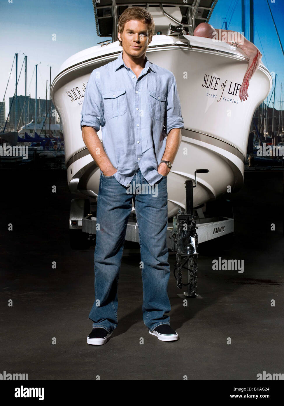 Dexter TV Serie 2006 -??? -USA 2007 - Staffel 2 Michael C. Hall Stockfoto