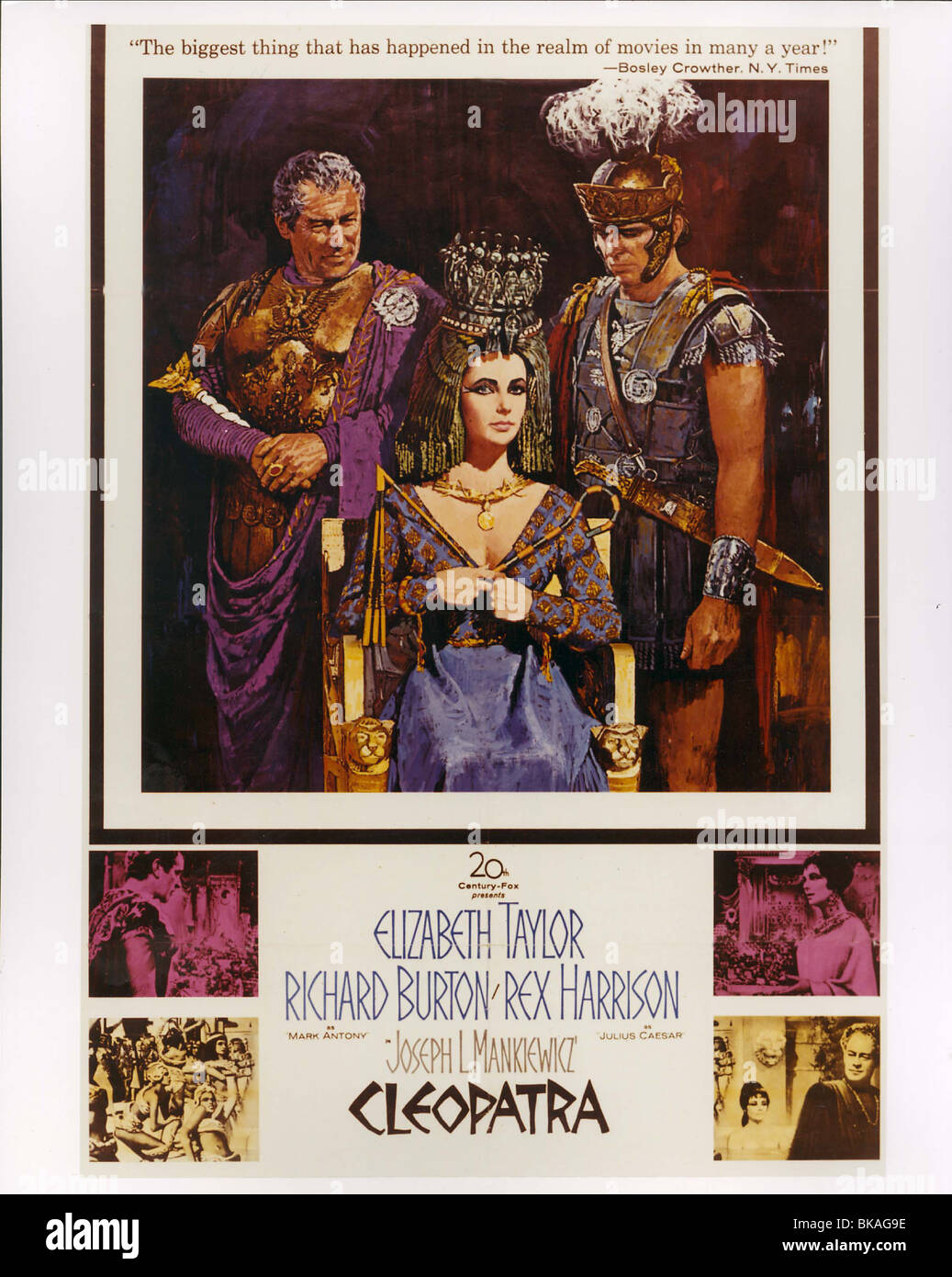 CLEOPATRA-1963 POSTER Stockfoto