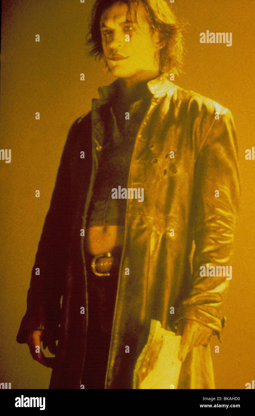 DIE KRÄHE: STADT DER ENGEL (1996) VINCENT PEREZ LEDER MANTEL CCOA 013 D Stockfoto