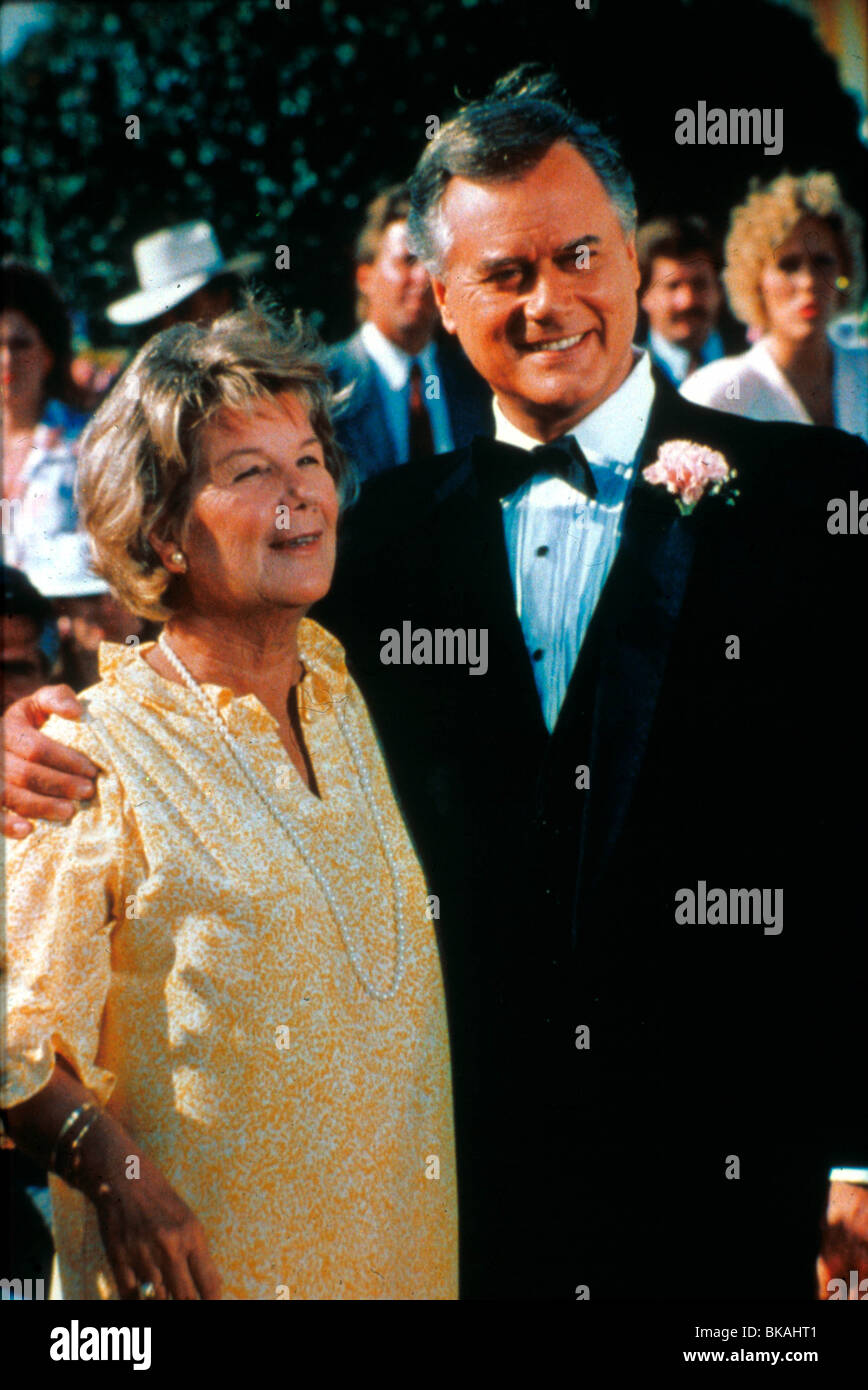 DALLAS (TV) BARBARA BEL GEDDES, LARRY HAGMAN DALL 068 L Stockfoto