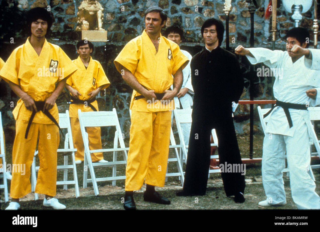 Geben Sie Das Drachen John Saxon Bruce Lee Eto 013 Stockfotografie Alamy
