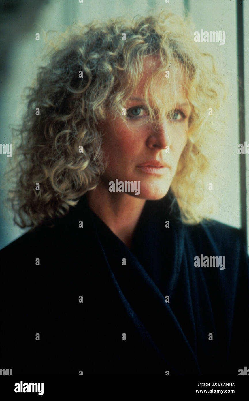 VERHÄNGNISVOLLE AFFÄRE (1987) GLENN CLOSE FETT 007 Stockfoto