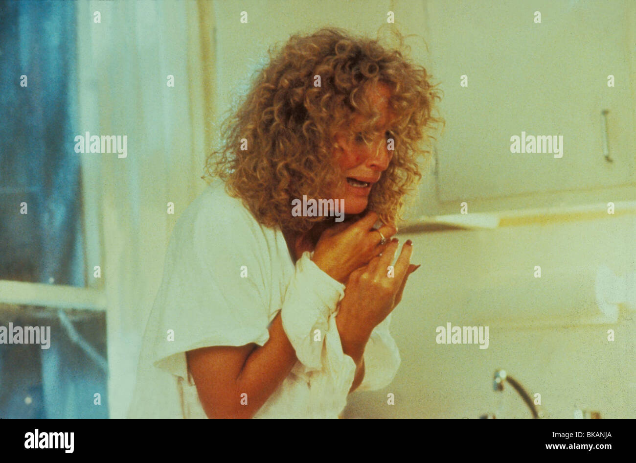 VERHÄNGNISVOLLE AFFÄRE (1987) GLENN CLOSE FETT 053 Stockfoto