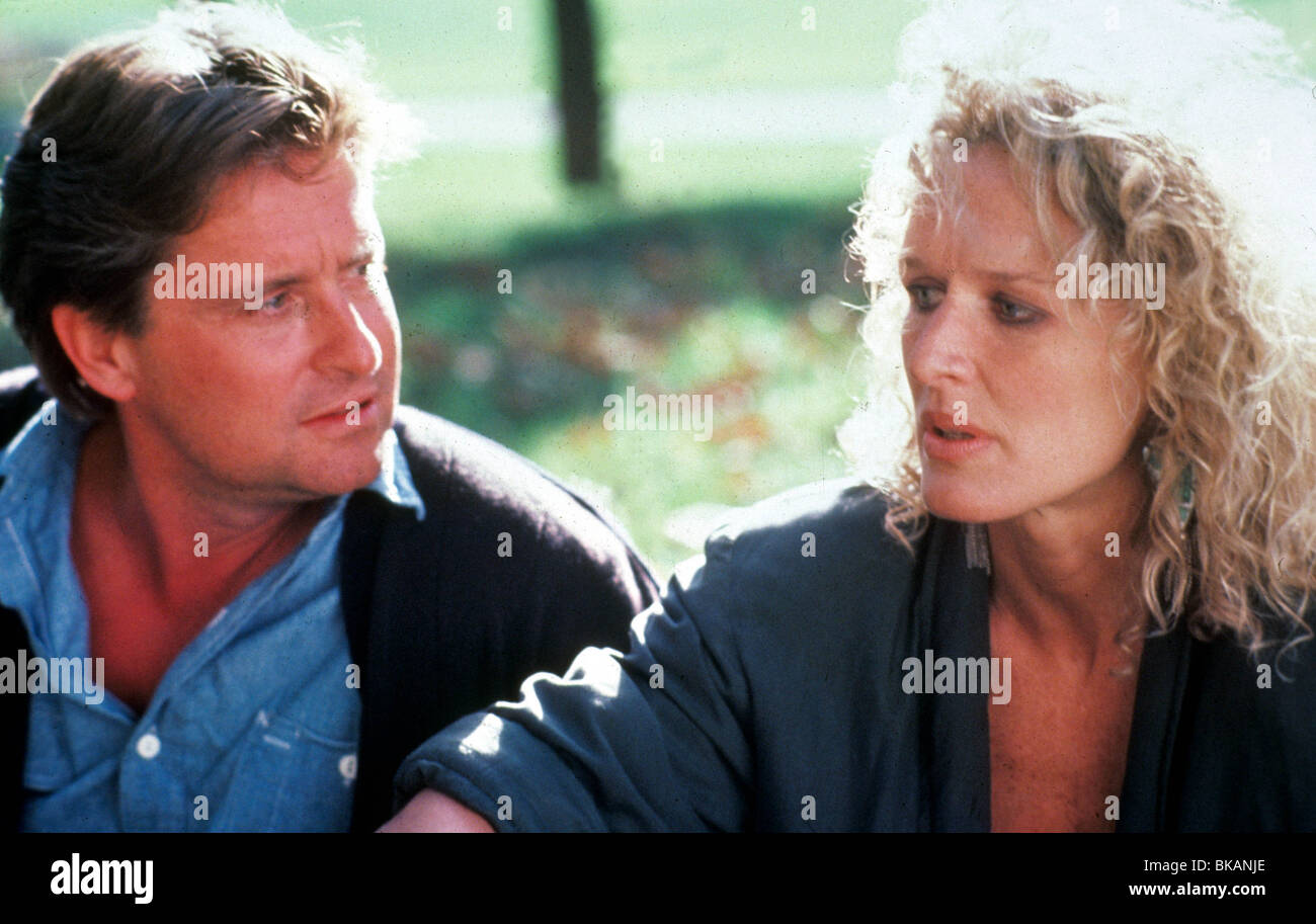 VERHÄNGNISVOLLE AFFÄRE (1987) MICHAEL DOUGLAS, GLENN CLOSE FETT 066 Stockfoto
