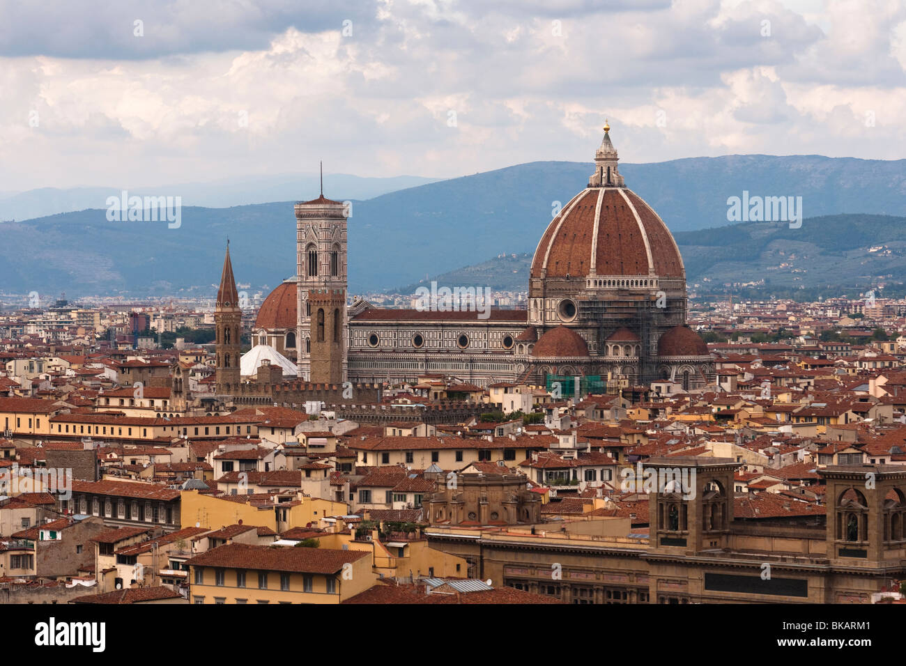 Die Basilica di Santa Maria del Fiore Stockfoto