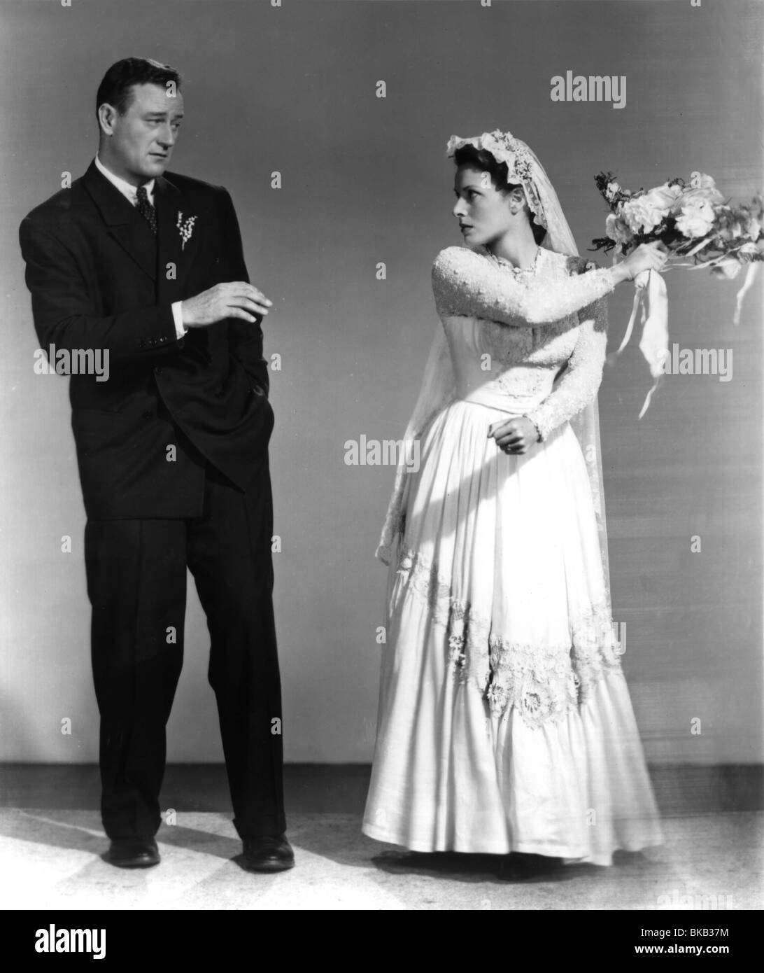 Der Ruhige Mann 1952 John Wayne Maureen O Hara Qitm 006p Stockfotografie Alamy