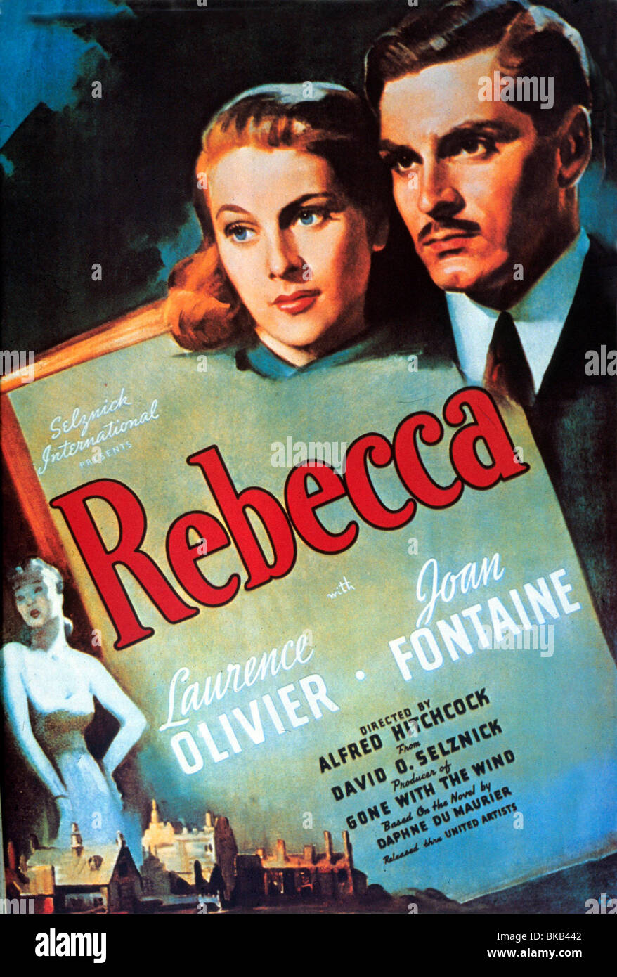 REBECCA-1940 POSTER Stockfoto