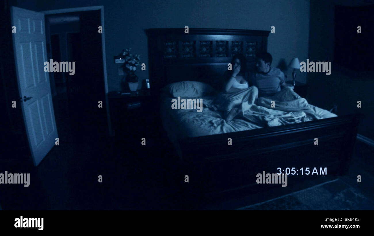 Paranormal Activity Jahr: 2007 Regie: Oren Peli Katie Featherston, Micah Sloat Stockfoto