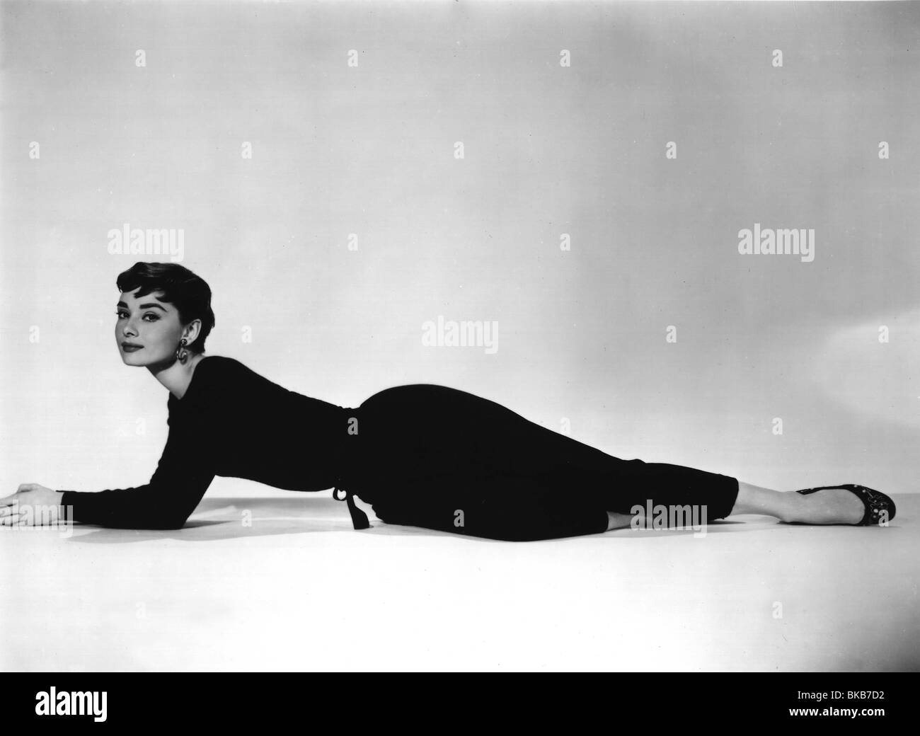 AUDREY HEPBURN PORTRAIT AUH 011P Stockfoto