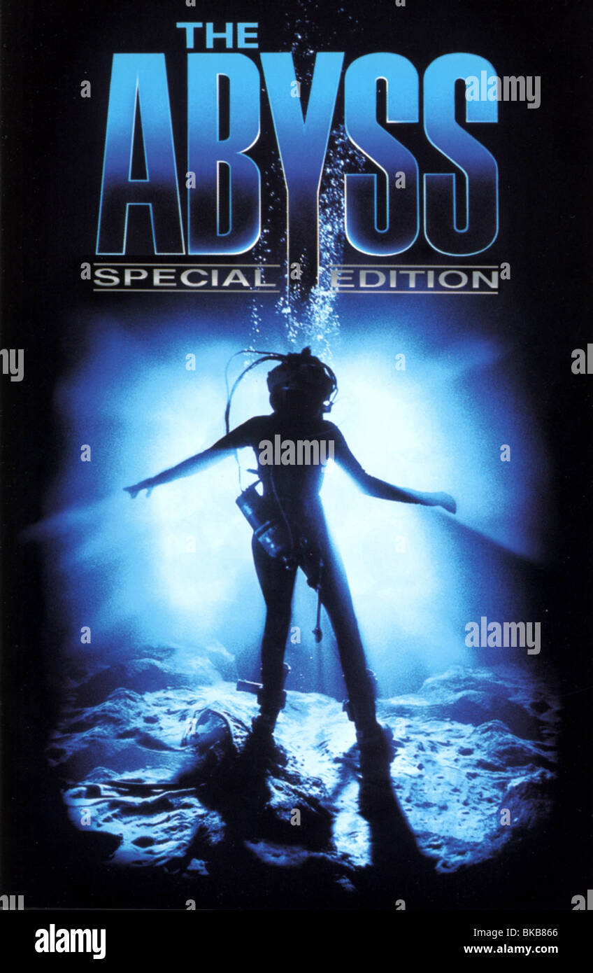 Das Abyss-Jahr: 1989 Direktor: James Cameron Movie Poster (USA) Stockfoto