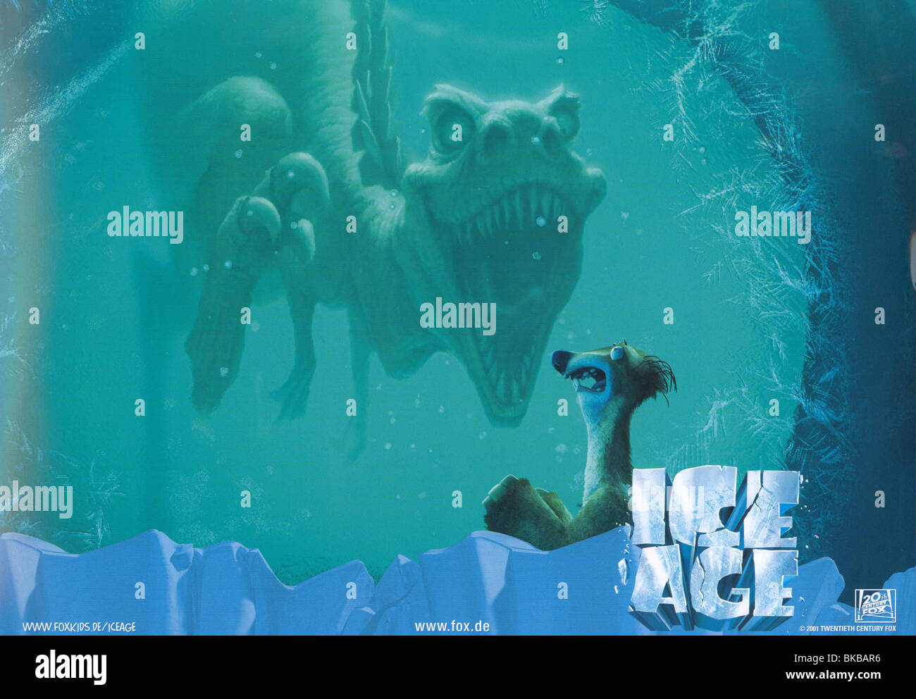 ICE AGE-2002 ANIMATION Stockfoto