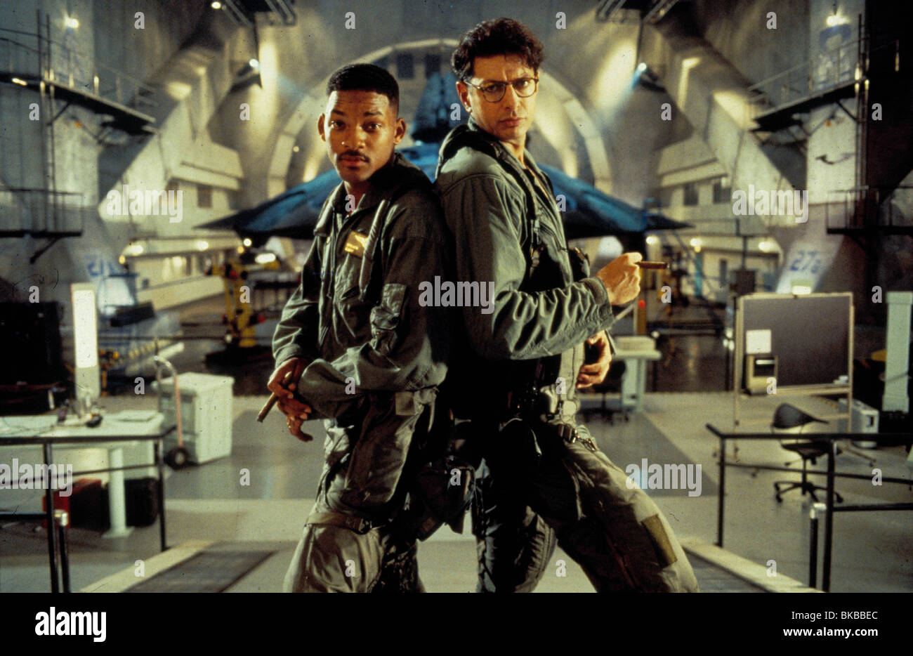 UNABHÄNGIGKEIT-TAG (1996) WILLE SMITH, JEFF GOLDBLUM INDD 069 Stockfoto