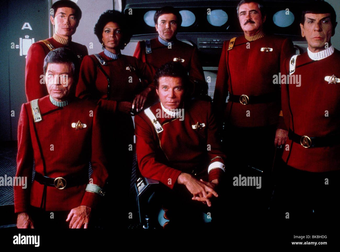 STAR TREK II Der Zorn des KHAN DeFOREST KELLEY, TAKEI, NICHELLE NICHOLS, WALTER KOENIG