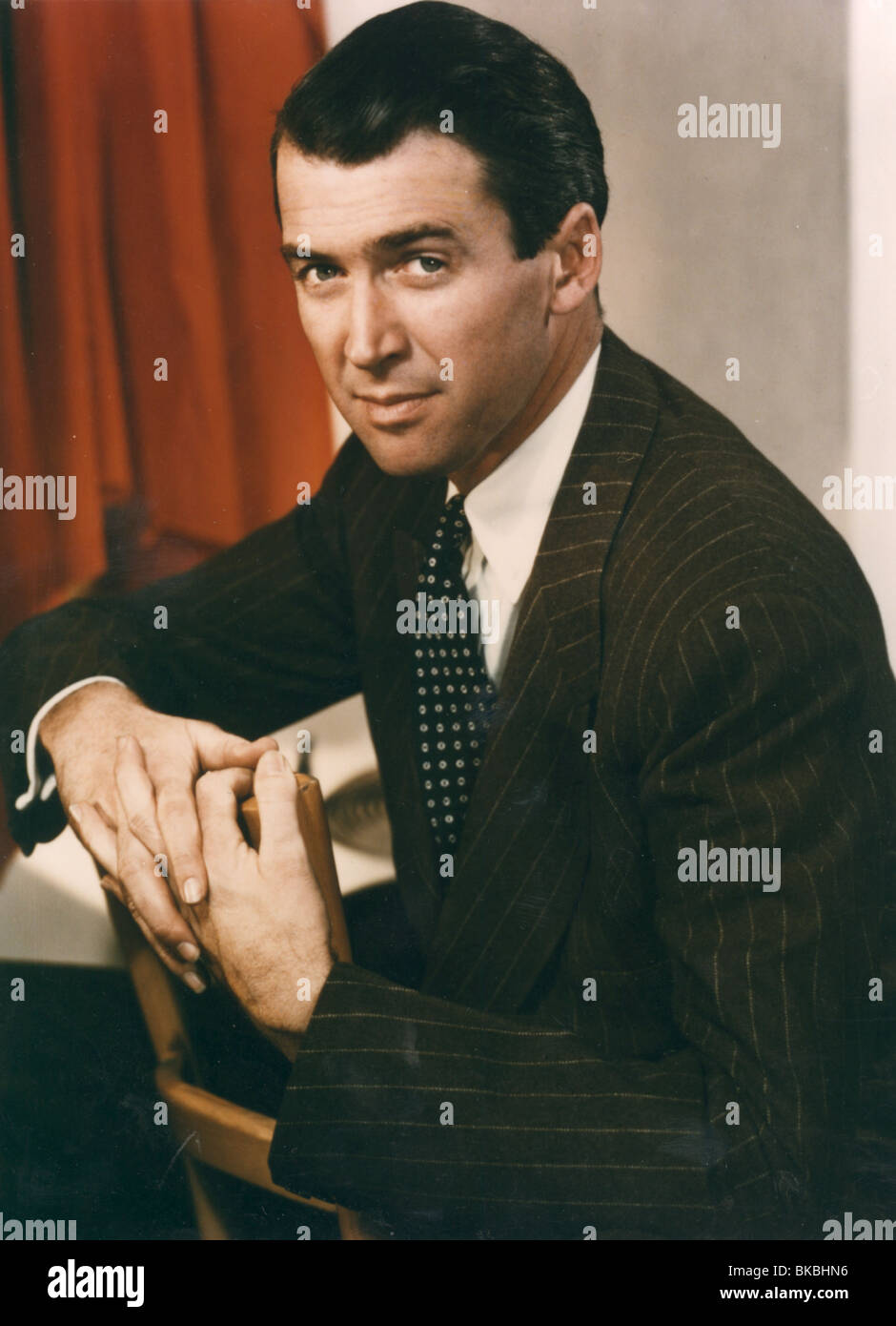 JAMES STEWART PORTRAIT Stockfoto