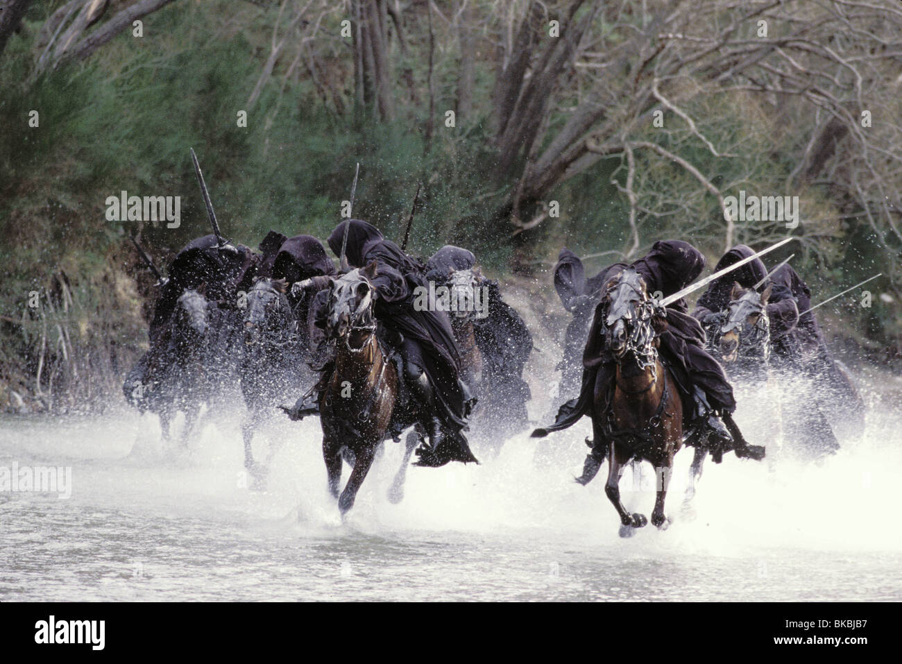 DER LORD OF THE RINGS: THE FELLOWSHIP OF RING (2001) KÜNSTLER 001-19 Stockfoto