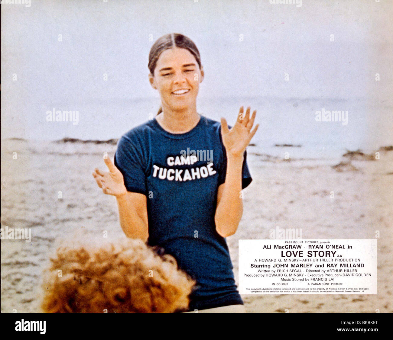 LIEBE GESCHICHTE ALI MACGRAW LFEN 004 FOH Stockfoto