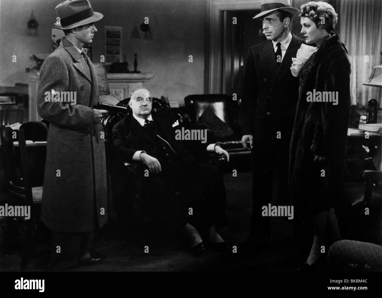 DIE MALTESE FALCON (1941) SIDNEY GREENSTREET (C), HUMPHREY BOGART, MARY ASTOR MTF 007 P Stockfoto