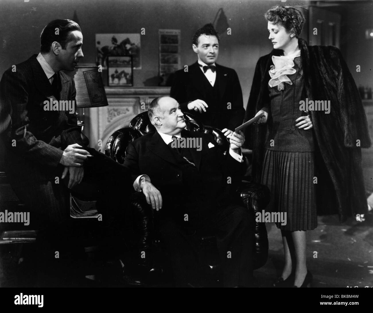 DIE MALTESE FALCON (1941) HUMPHREY BOGART, SIDNEY GREENSTREET, PETER LORRE, MARY ASTOR MTF 013P Stockfoto