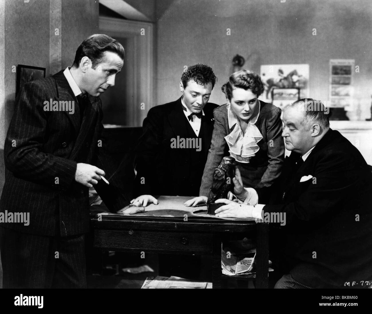 DIE MALTESE FALCON (1941) HUMPHREY BOGART, PETER LORRE, MARY ASTOR, SIDNEY GREENSTREET MTF 030P Stockfoto