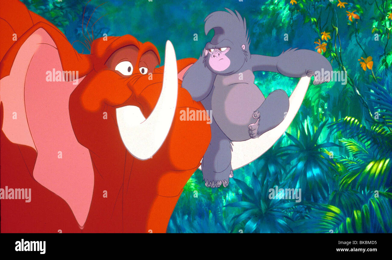 TARZAN (ANI - 1999) ANIMIERTE CREDIT DISNEY TZAN 011 Stockfoto