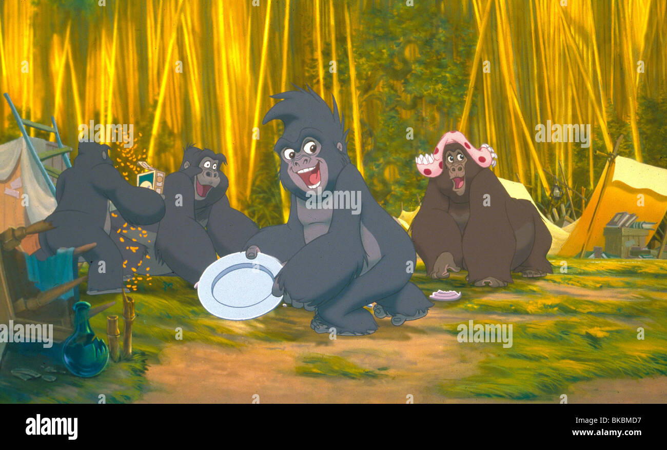 TARZAN (ANI - 1999) ANIMIERTE CREDIT DISNEY TZAN 012 Stockfoto