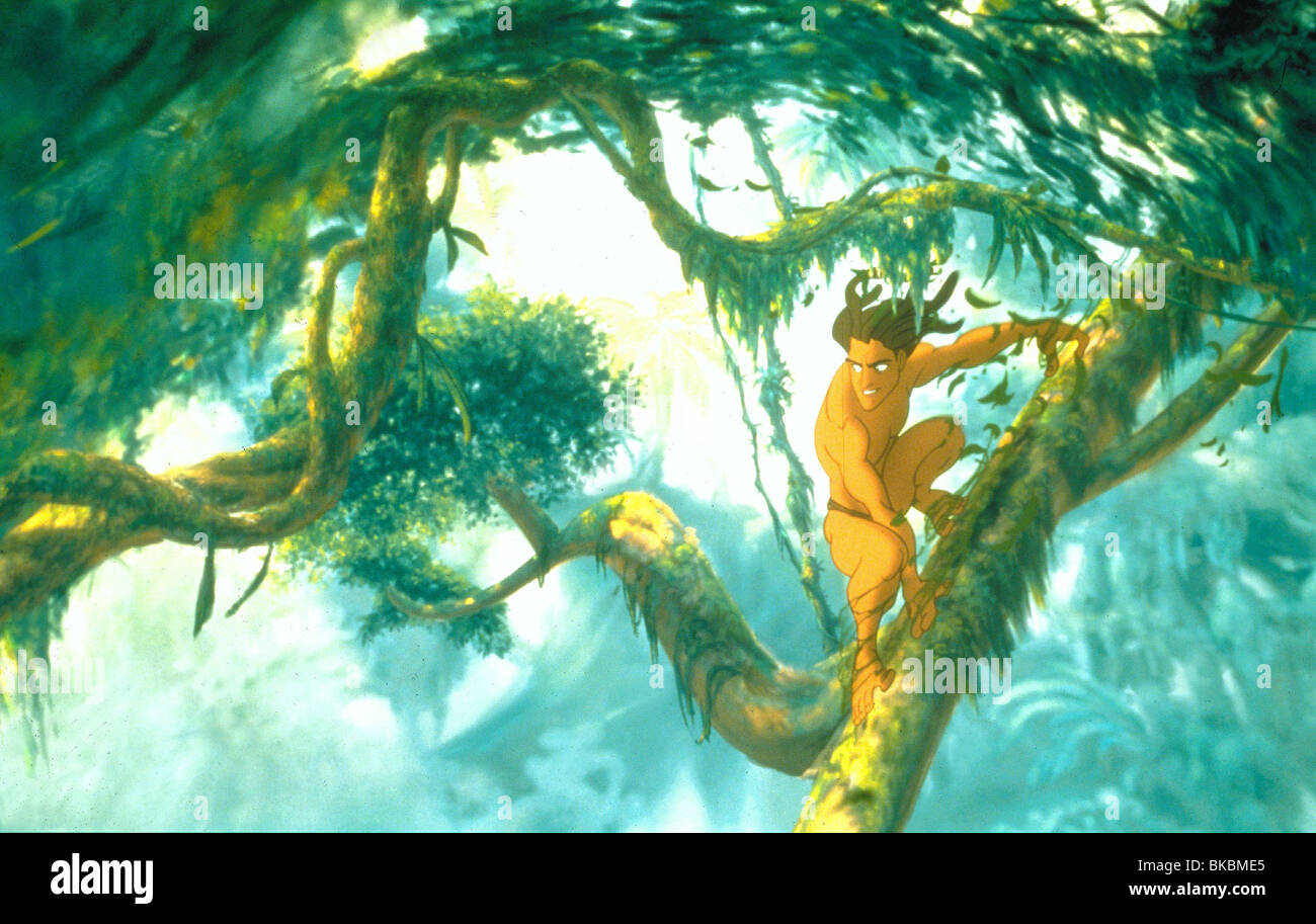 TARZAN (ANI - 1999) ANIMIERTE CREDIT DISNEY TZAN 048 Stockfoto