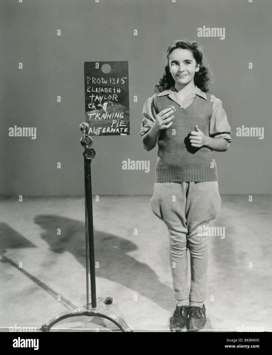 0/S NATIONAL VELVET (1944) ELIZABETH TAYLOR EZT 013 P Stockfoto