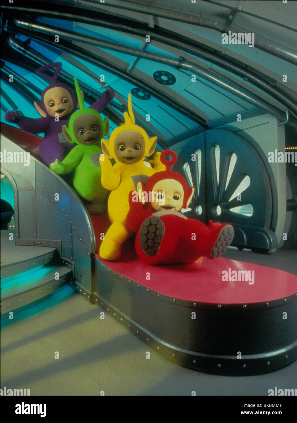 TELETUBBIES TINKY WINKIE, DIPSY, LA LA, PO TUBB 003 Stockfoto