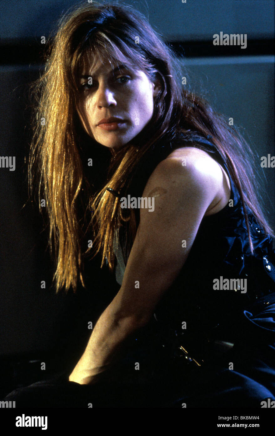 TERMINATOR 2: URTEIL TAG (1991) LINDA HAMILTON TR2 031 Stockfoto