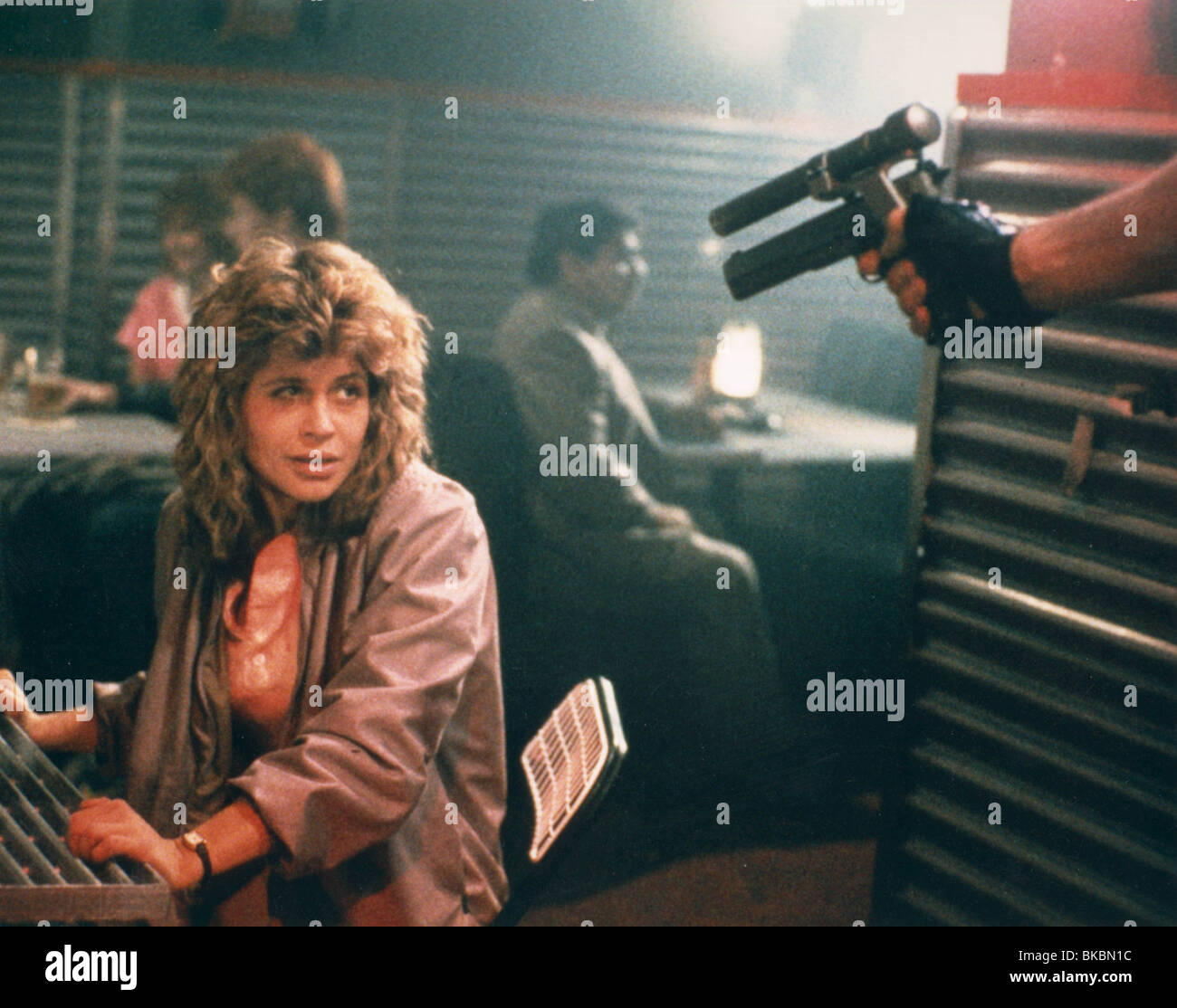 DER TERMINATOR (1984)-LINDA HAMILTON TRM 016CP Stockfoto