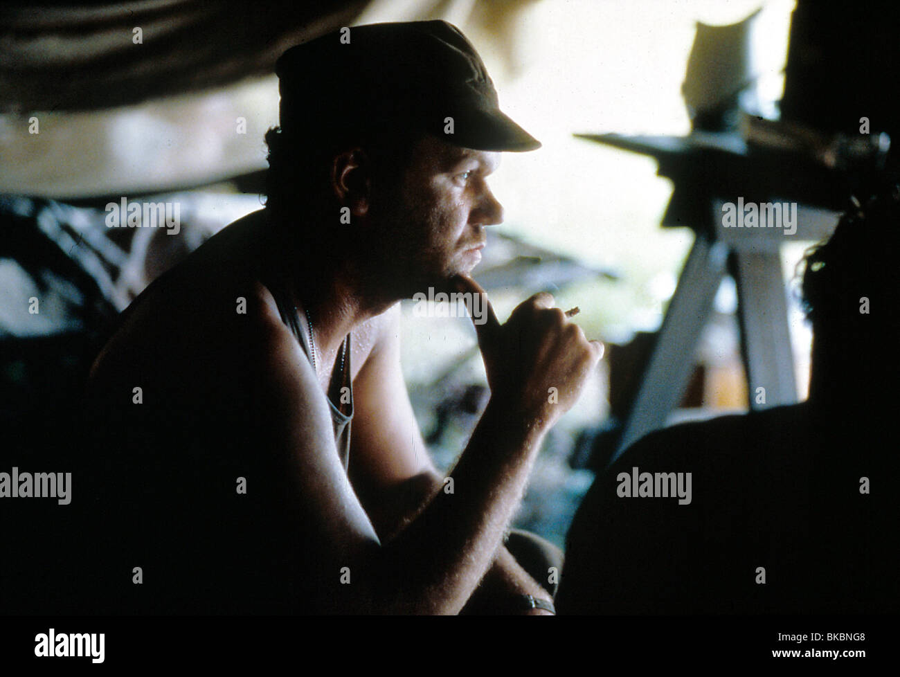 DIE DÜNNE ROTE LINIE JOHN C REILLY TRLI 022 Stockfoto