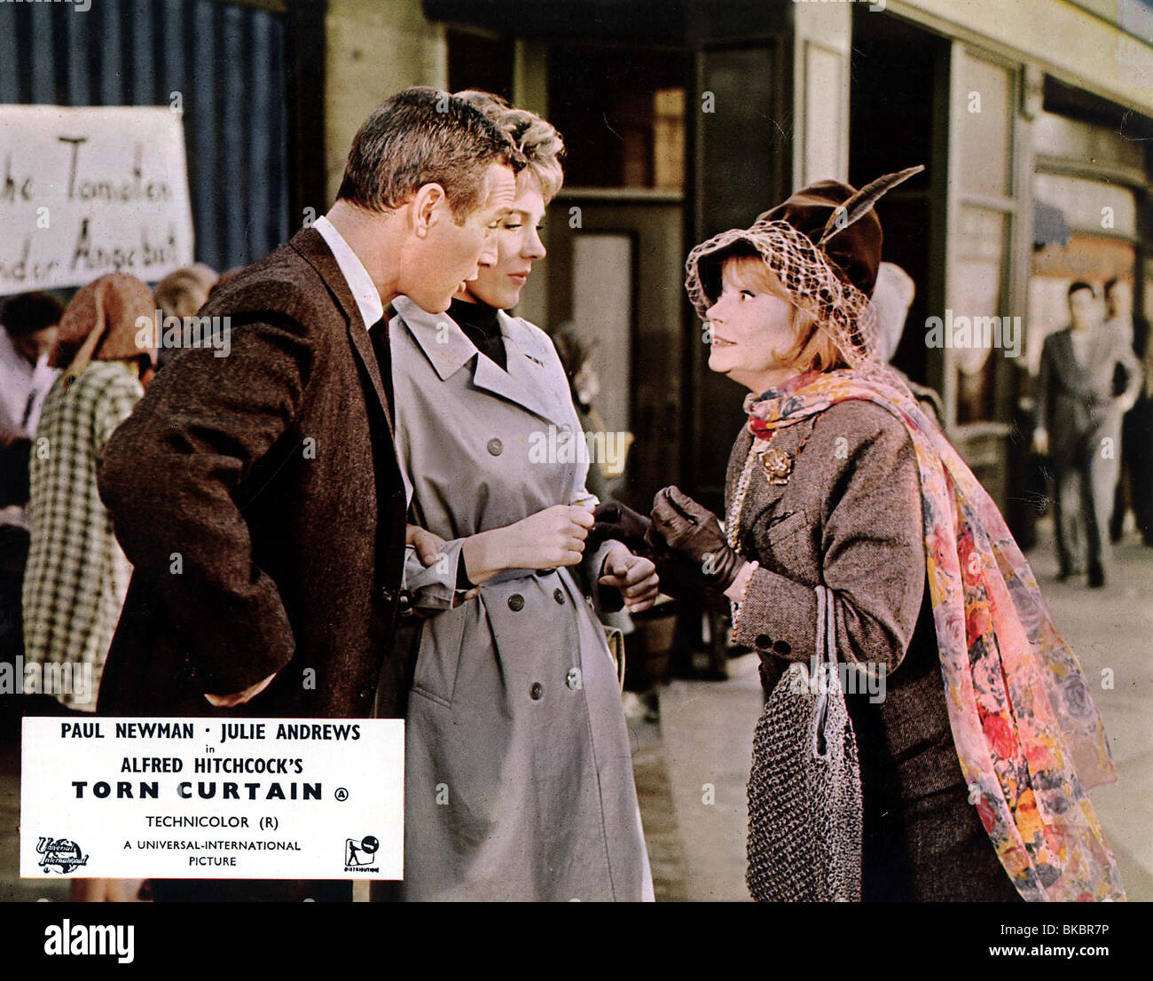 ZERRISSENE VORHANG (1966) PAUL NEWMAN, JULIE ANDREWS TRCT 008FOH Stockfoto