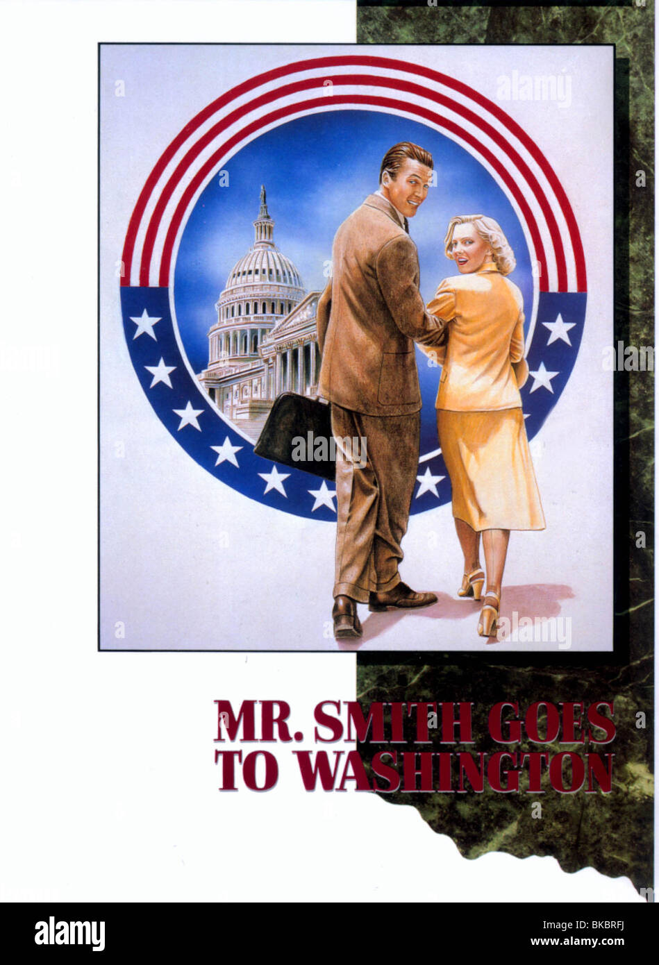 HERR SMITH GEHT NACH WASHINGTON (1939) JAMES STEWART, JEAN ARTHUR POSTER MSWN 011 Stockfoto