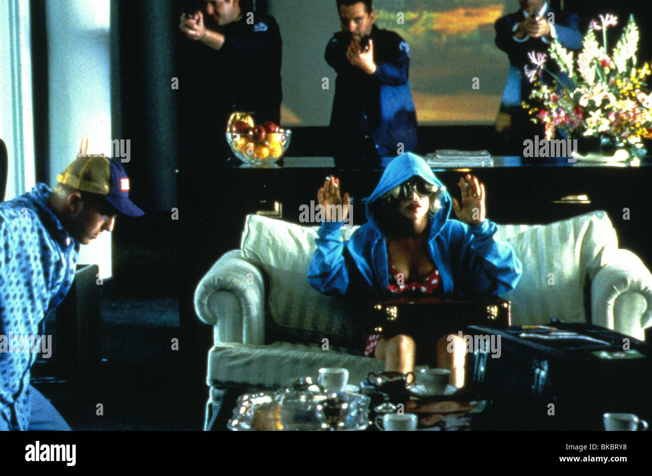 TRUE ROMANCE (1993) MICHAEL RAPAPORT, CHRIS PENN, TOM SIZEMORE, PATRICIA ARQUETTE TRR 019 Stockfoto