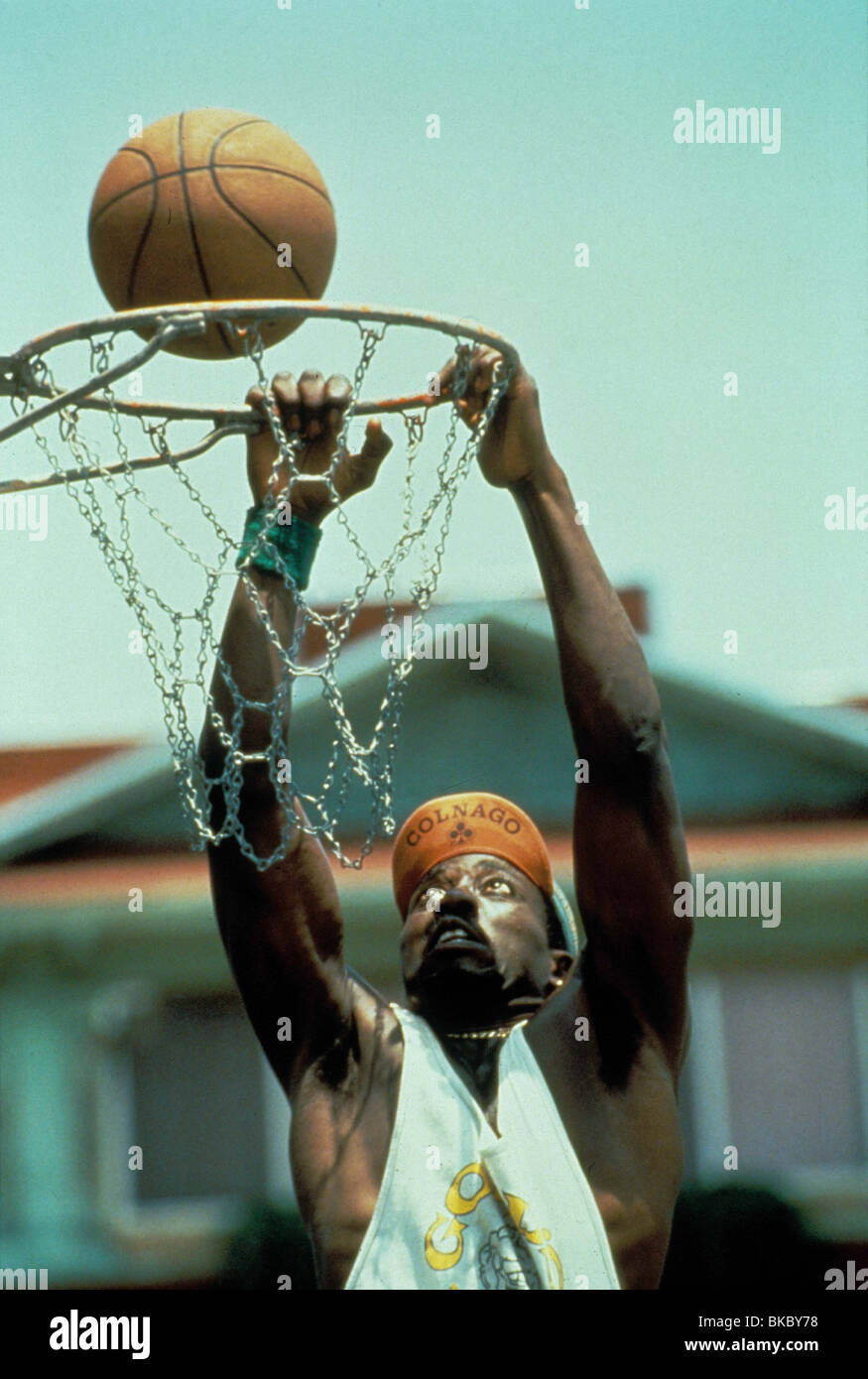 WEIßE MÄNNER KÖNNEN NICHT SPRINGEN (1992) WESLEY SNIPES WMC 014 Stockfoto