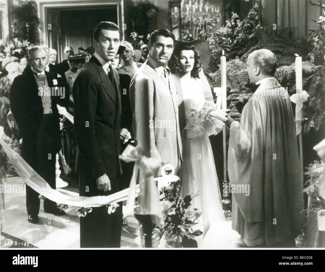 DIE PHILADELPHIA GESCHICHTE (1940) JAMES STEWART, CARY GRANT, KATHARINE HEPBURN TPST 004P Stockfoto