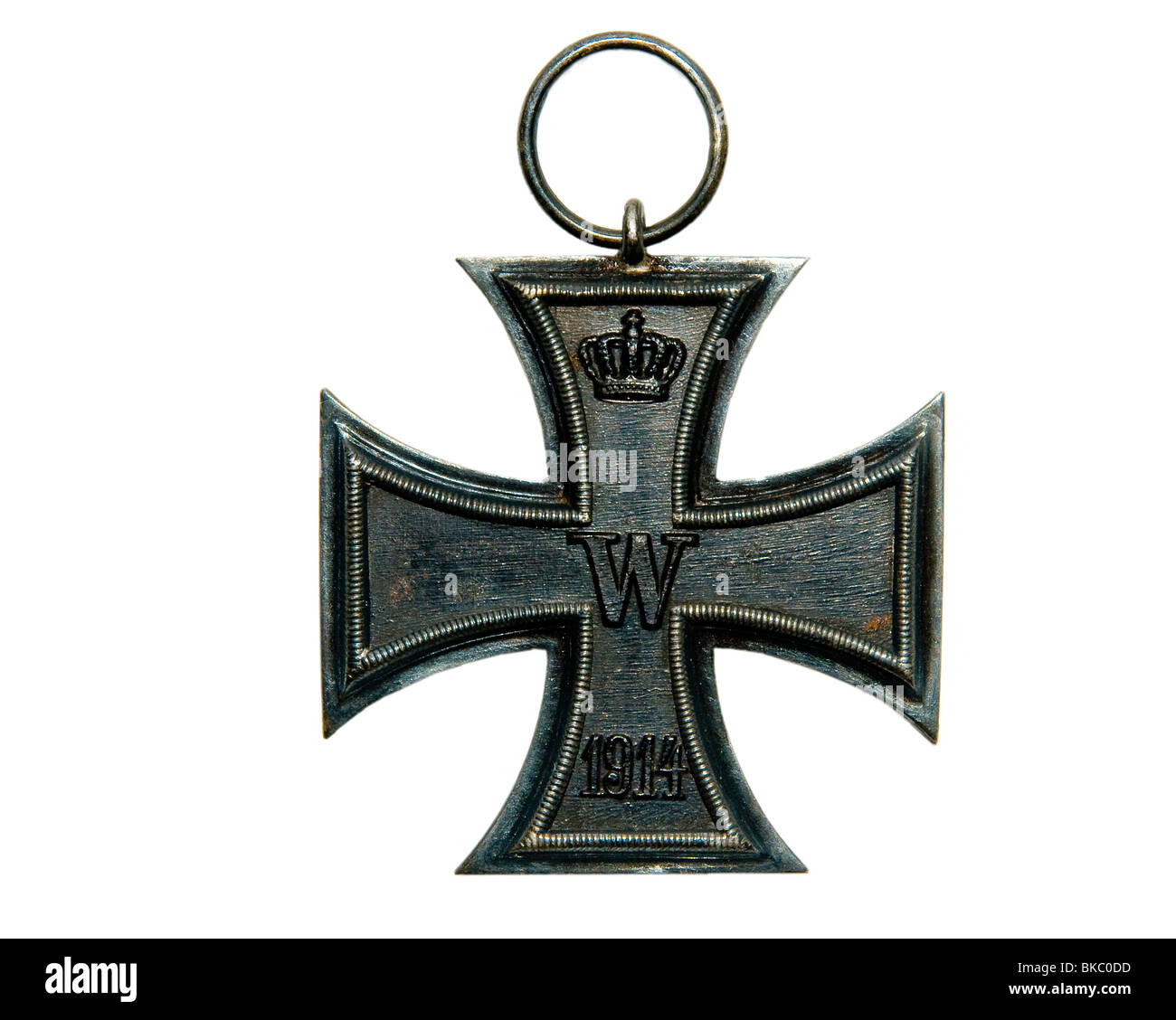 Dem ersten Weltkrieg deutsche Medaille / Eisernes Kreuz Stockfoto