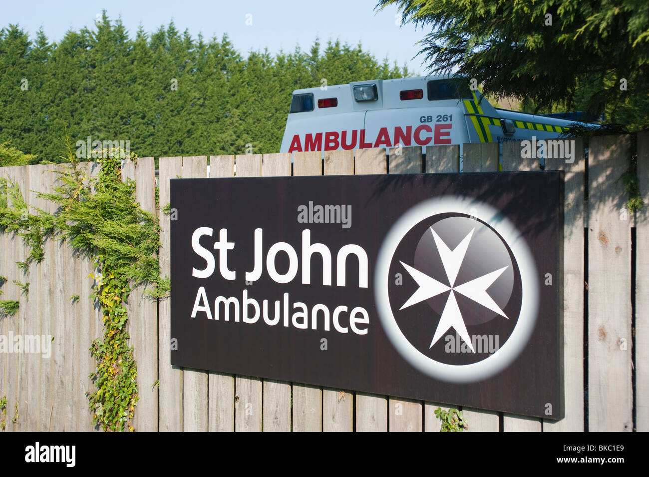 St John Ambulance Schulungszentrum Stockfoto