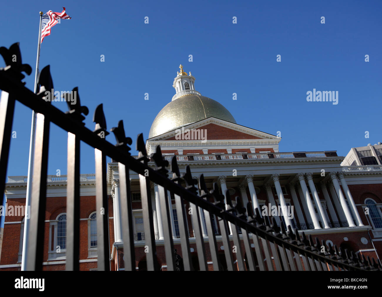 State House in Boston, Massachusetts Stockfoto