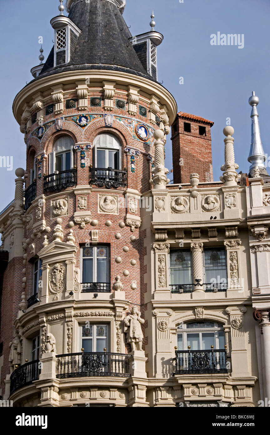 Madrid Plaza de Canaleja Spanien España Stockfoto