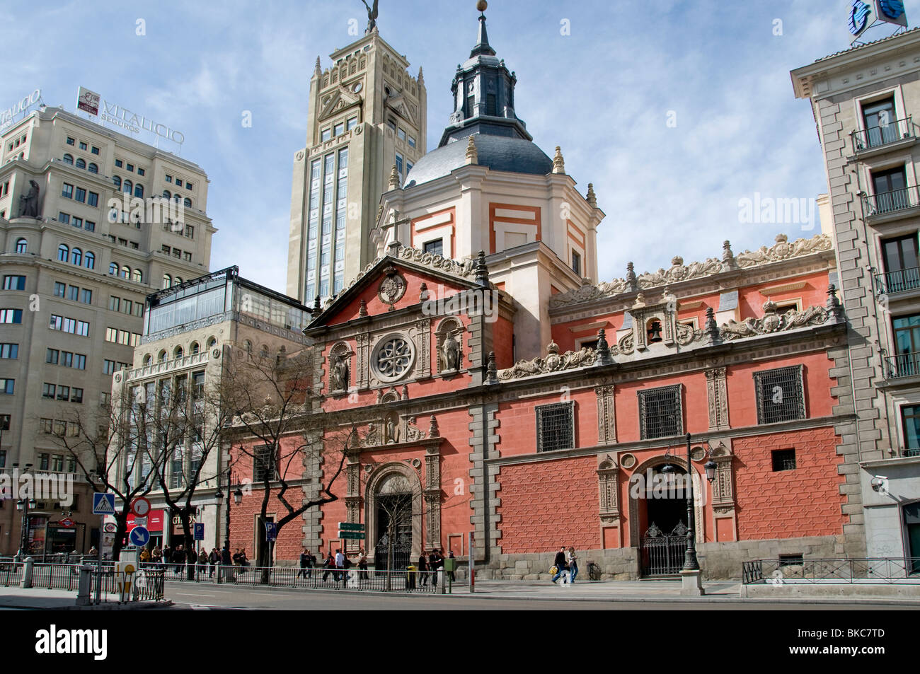 Parrogia San Jose Kirche Madrid Spanien Spanisch Stockfoto