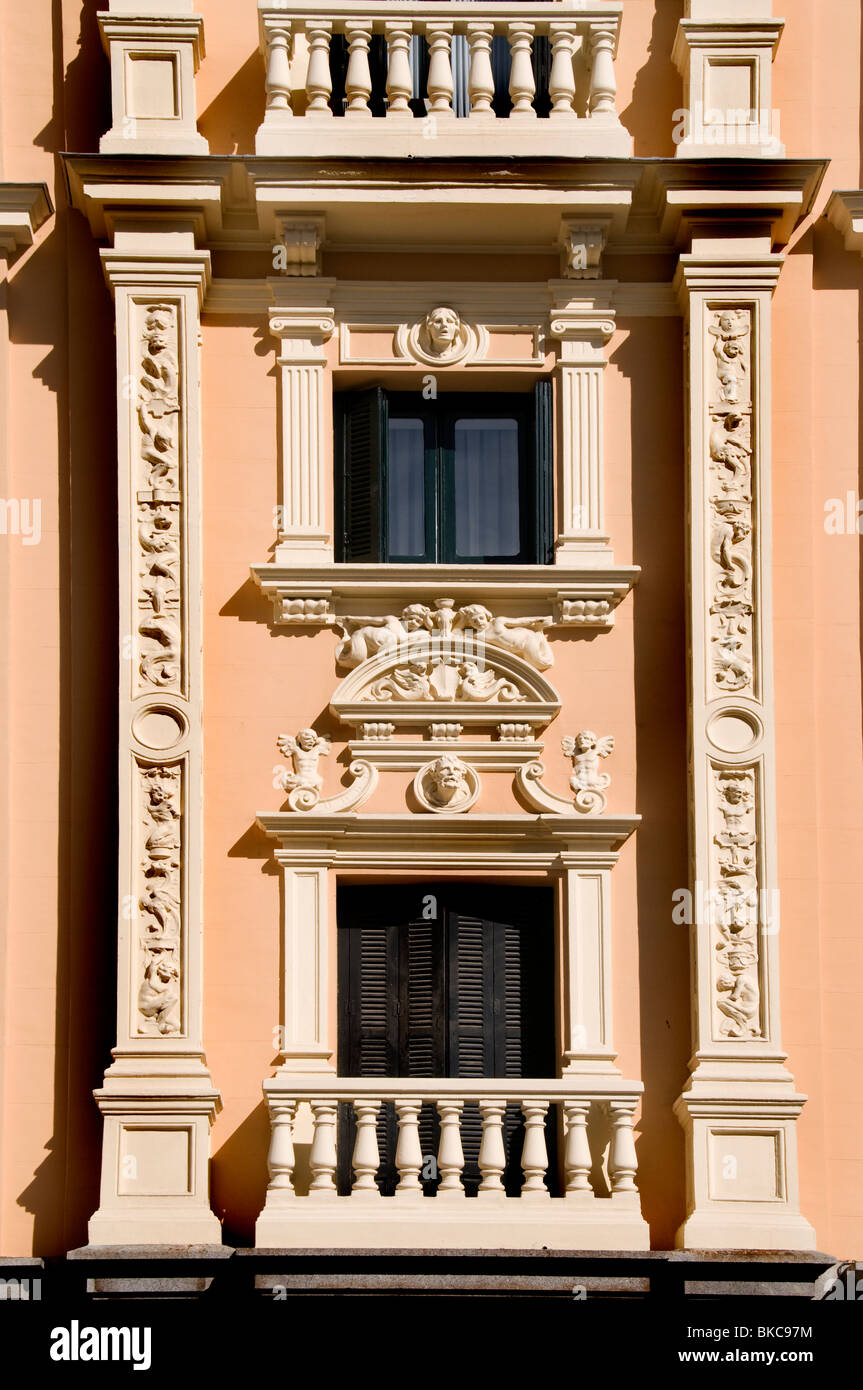 Madrid Spanien Spanisch Plaza Del Rey Stockfoto