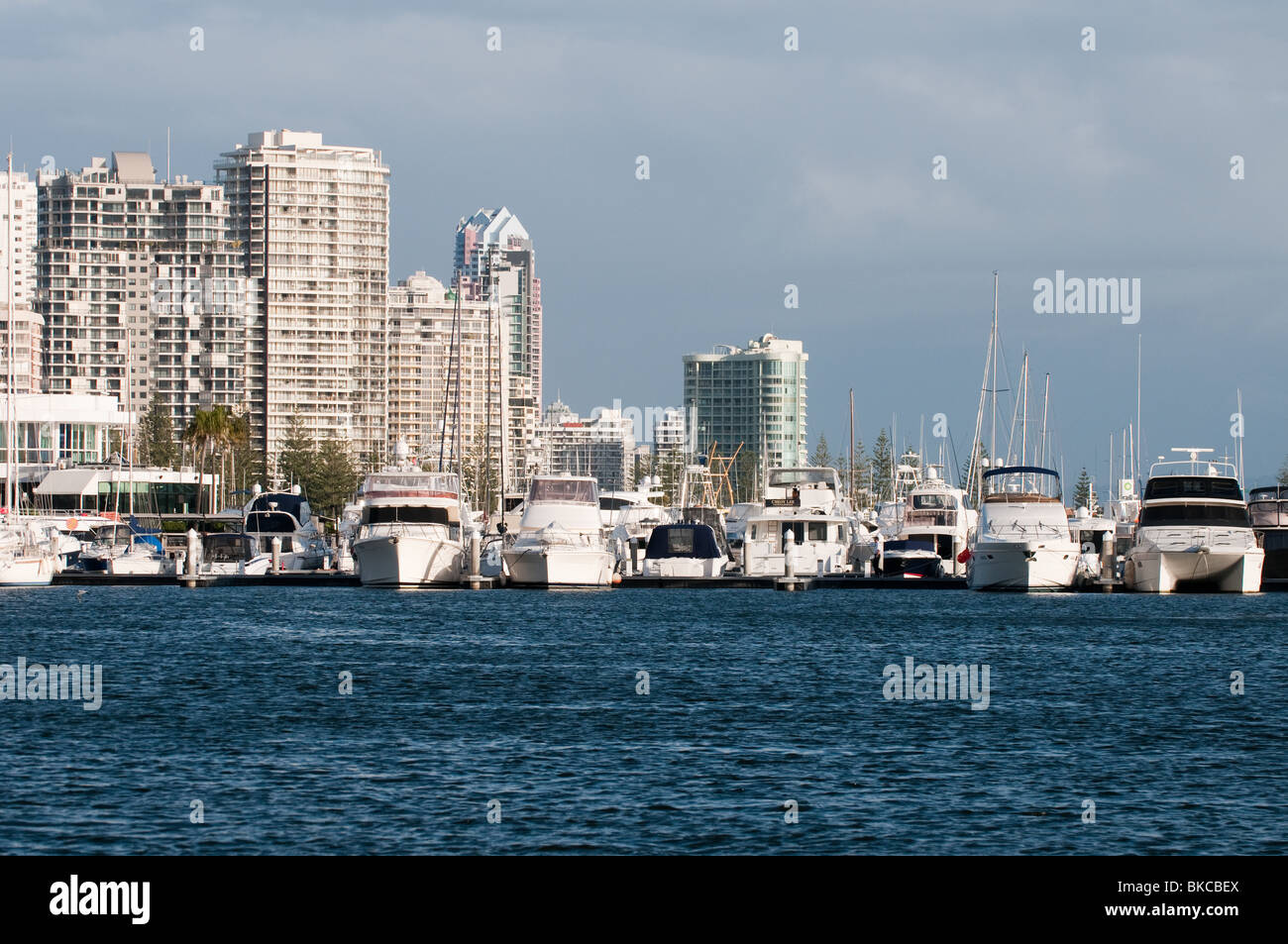 Marina Mirage, Broadwater, Gold Coast, Queensland, Australien Stockfoto