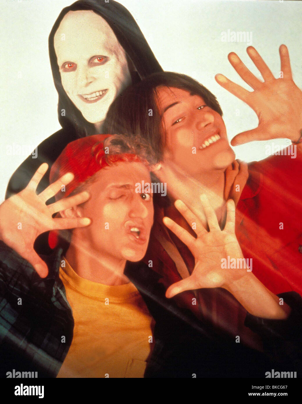 BILL & TEDS GEFÄLSCHTE REISE (1991) ALEX WINTER, WILLIAM SADLER, KEANU REEVES BTB 052 H Stockfoto